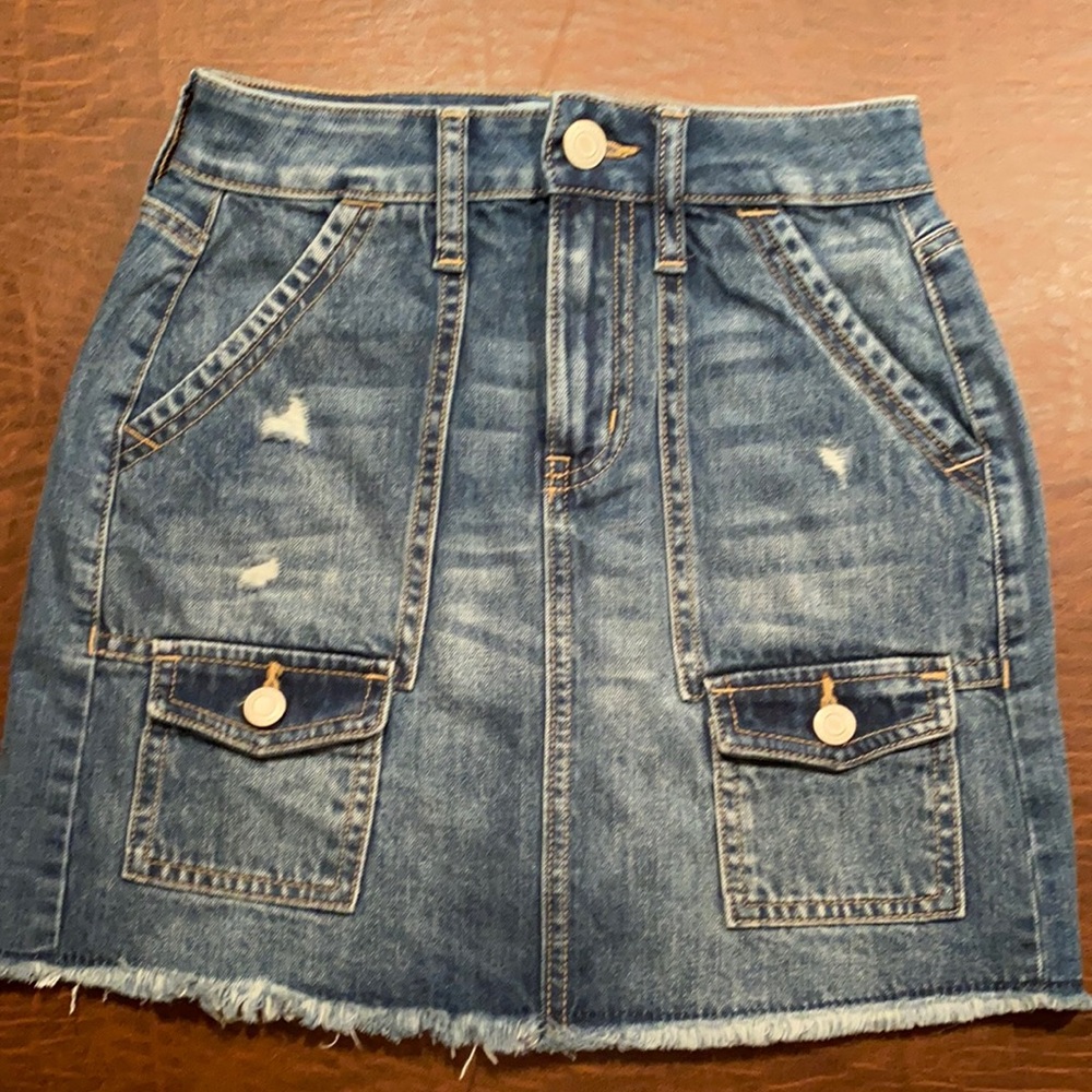 SO Jean Skirt - Size 0 (Never Worn)